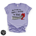 Don’t Make Me Drop a House on You Tee | Wizard Of Oz Witchy Graphic T-Shirt