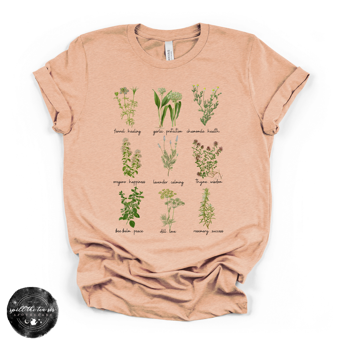 Kitchen Witch Tee ( BLACK DESIGN) | Witchy Kitchen Graphic T-Shirt