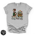 Crazy Garden Lady Goose Tee | Spring Graphic T-Shirt