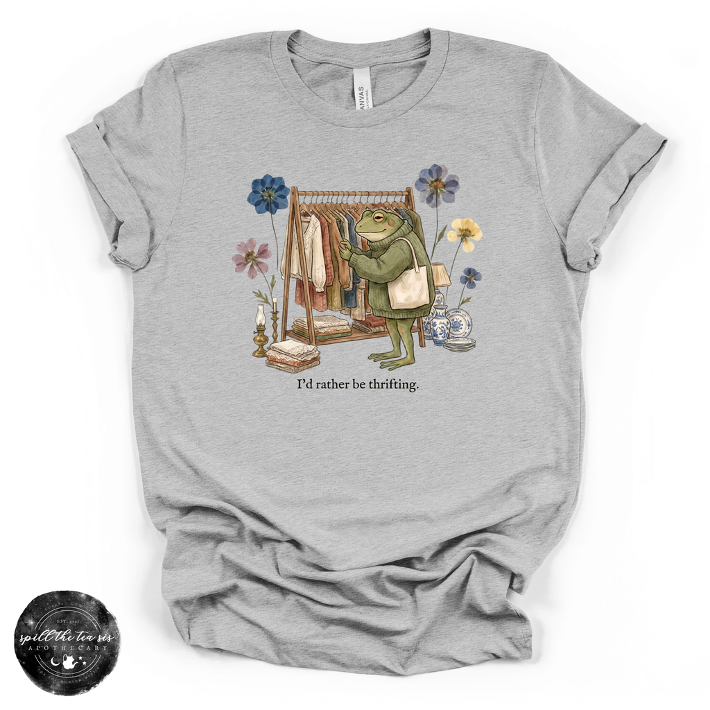 I’d Rather Be Thrifting Tee | Vintage Lover Graphic T-Shirt