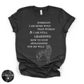 More Wolf Than Woman Tee ( WHITE DESIGN )| Wild Feminine Graphic T-Shirt