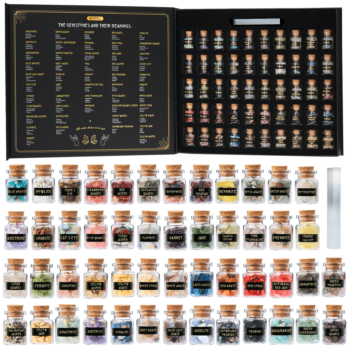 50 PCS Gemstone Kit