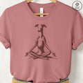 Italian Greyhound Whippet Iggy Meditate Yoga T-Shirt