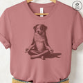 Australian Shepherd Aussie Meditate Yoga T-Shirt