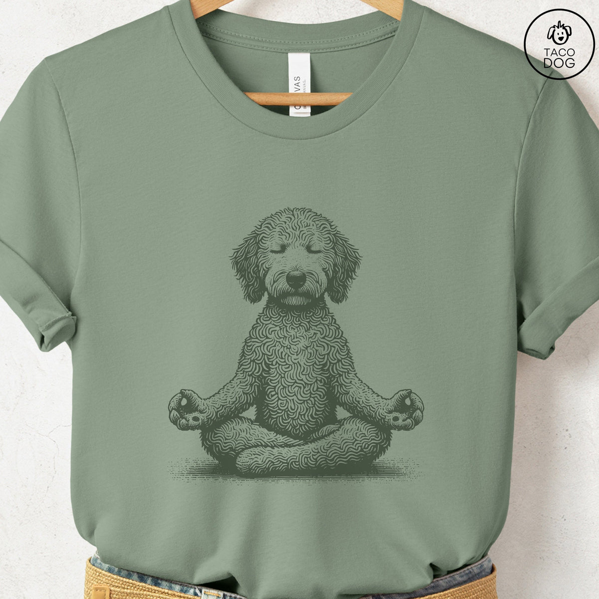 Doodle Meditate Yoga T-Shirt