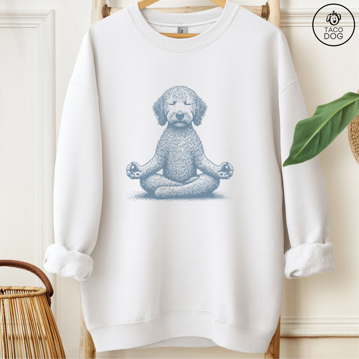 Doodle Meditate Yoga Sweatshirt