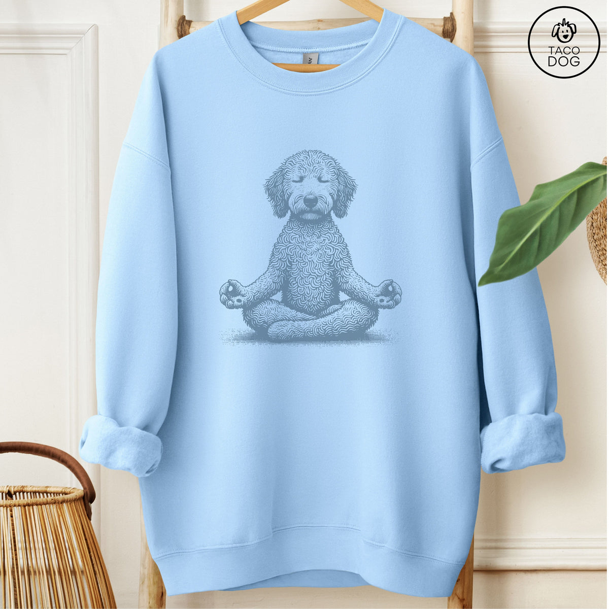 Doodle Meditate Yoga Sweatshirt