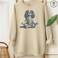 Cavalier King Charles Spaniel Meditate Yoga Sweatshirt
