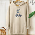Pomeranian Meditate Yoga Hoodie