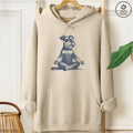 Schnauzer Meditate Yoga Hoodie