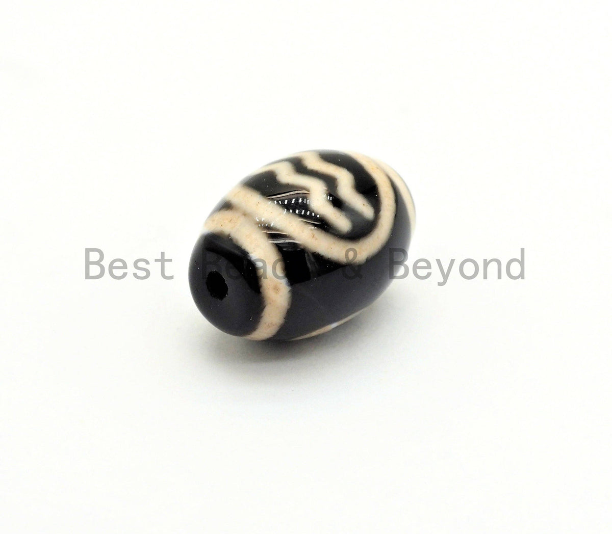 Zodiac Agate Beads, Zodiac Jewelry,  Astrology Jewelry, Zodiac Sign Black Onyx Beads, Birthday gift, 10x14mm, sku#U382