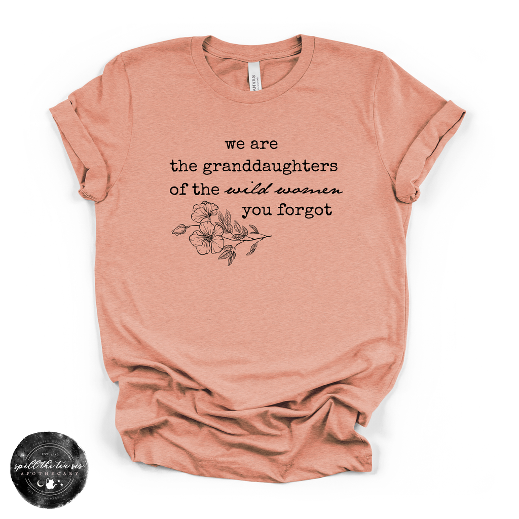 Granddaughters of the Wild Women Tee | Wild Woman Empowerment Graphic T-Shirt