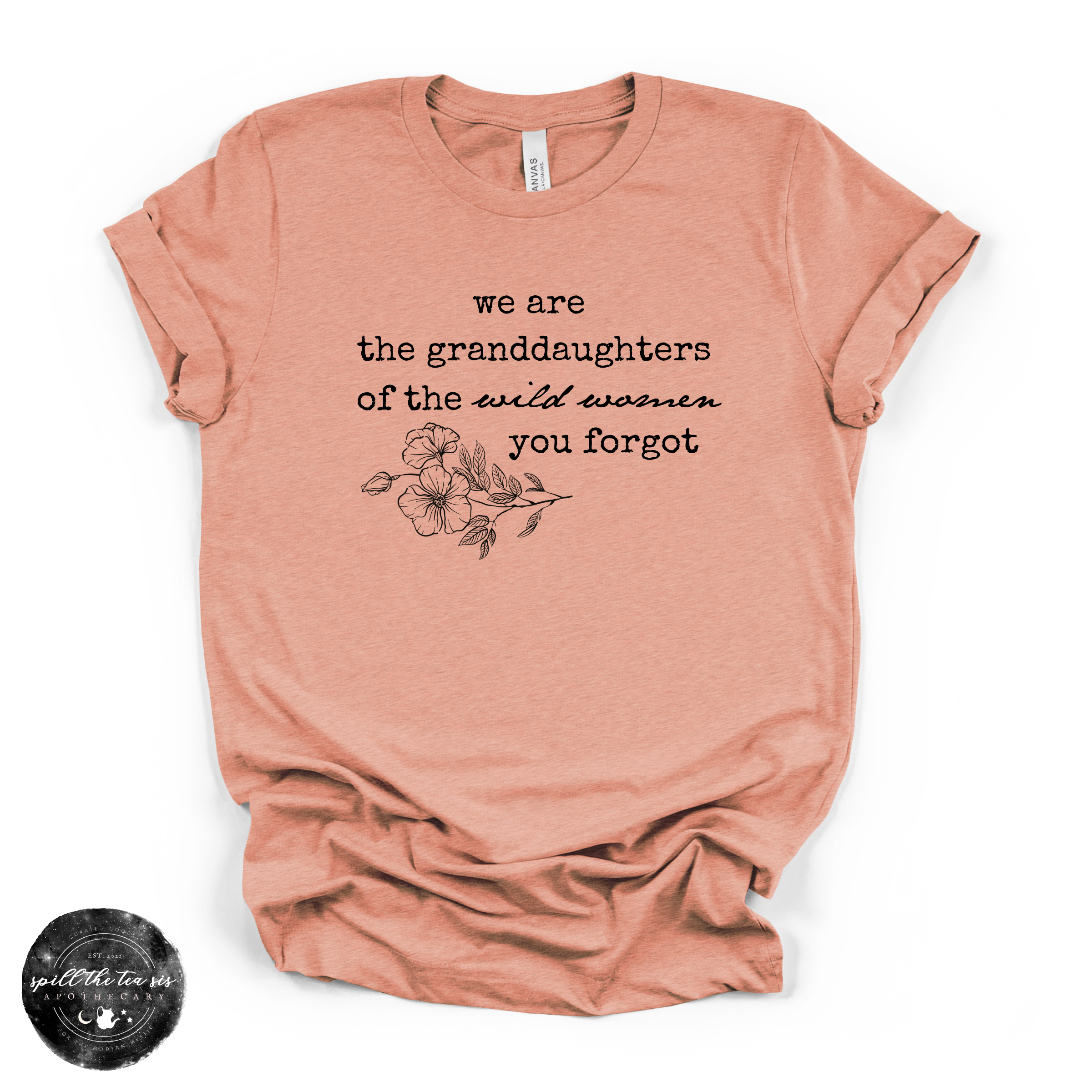 Granddaughters of the Wild Women Tee | Wild Woman Empowerment Graphic T-Shirt