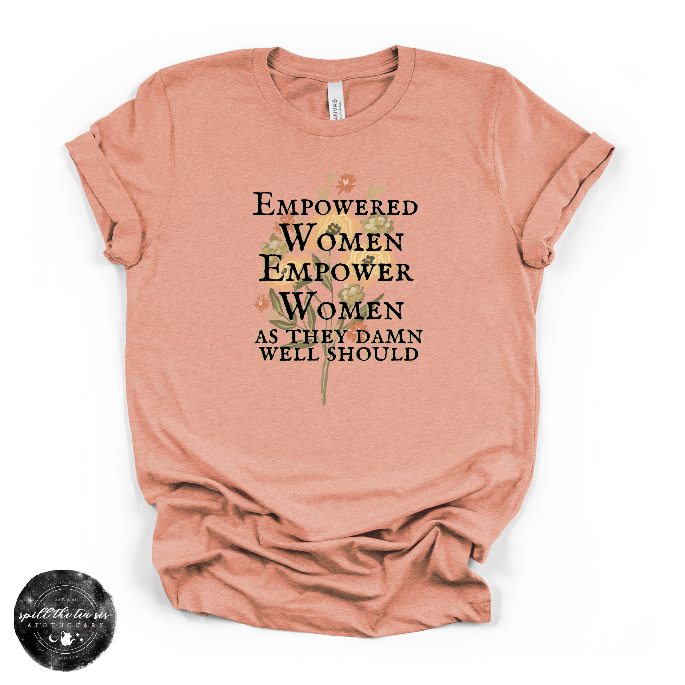 Empower Women Tee | Feminine Strength Graphic T-Shirt