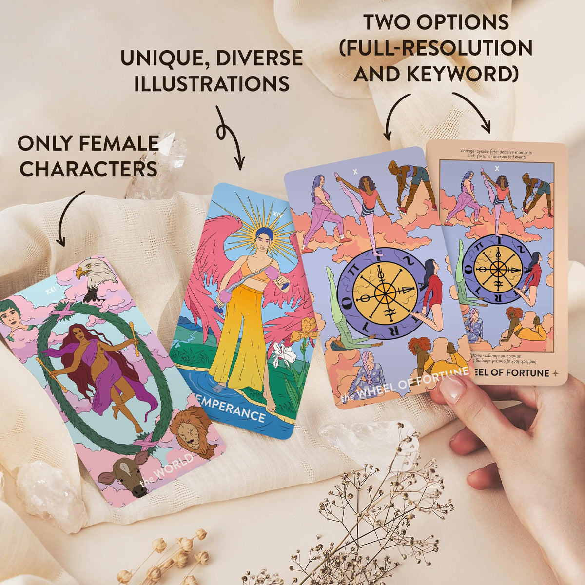 Neoteric Feminine Tarot (Full Resolution)