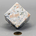 Agate Crystal Cube with Cut Corner Polished Specimen