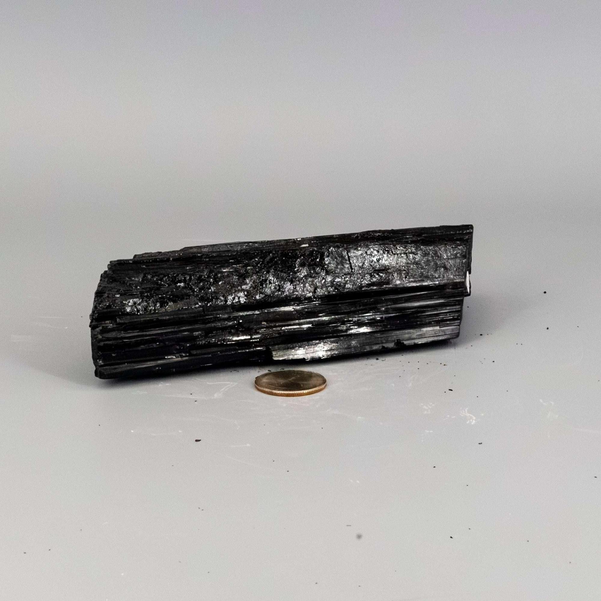 Black Tourmaline Hunk - Elongated (588g)
