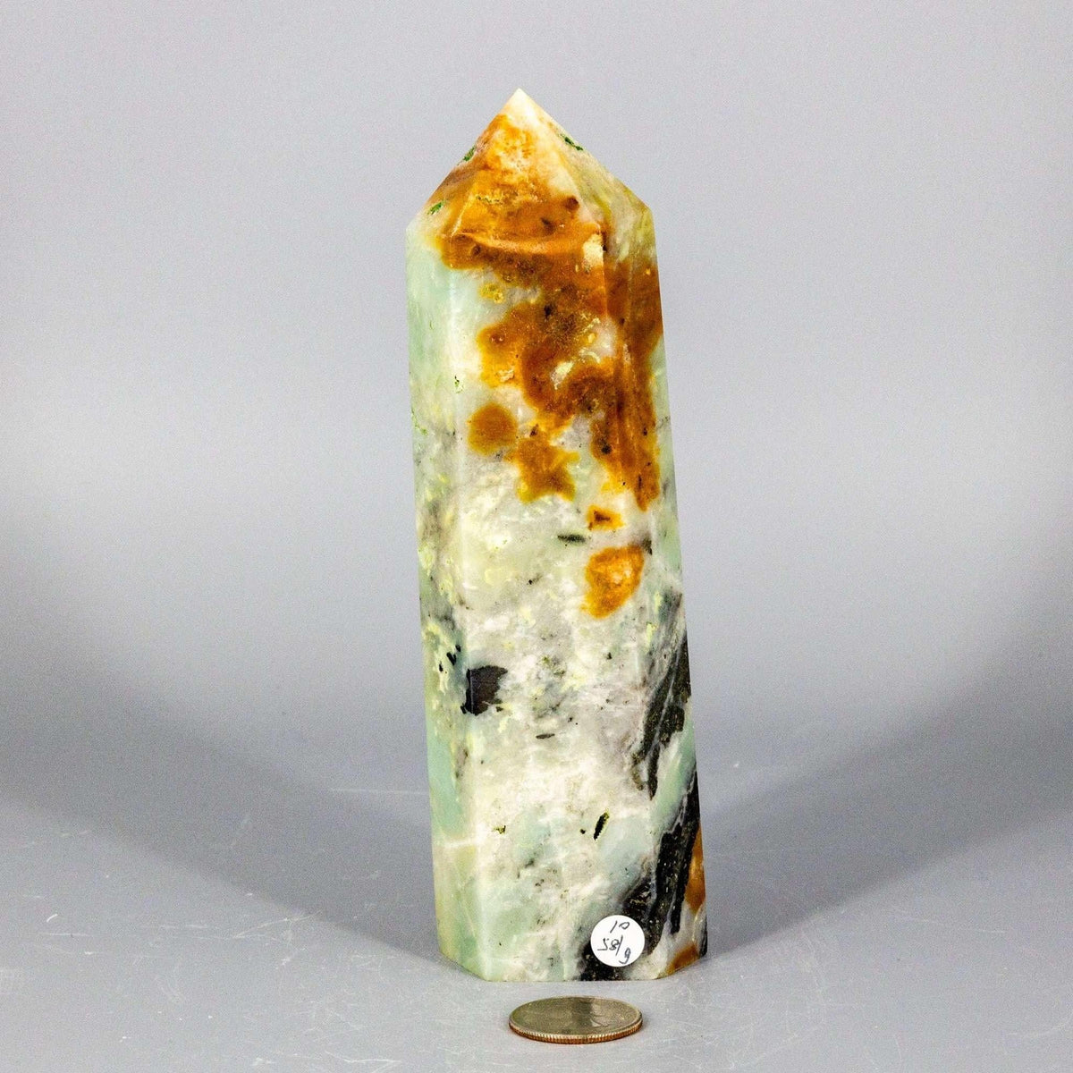 Caribbean Calcite Tower XXL | Polished Crystal Tower