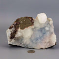Chalcedony Crystal Cluster Apophyllite Knob Two Mineral