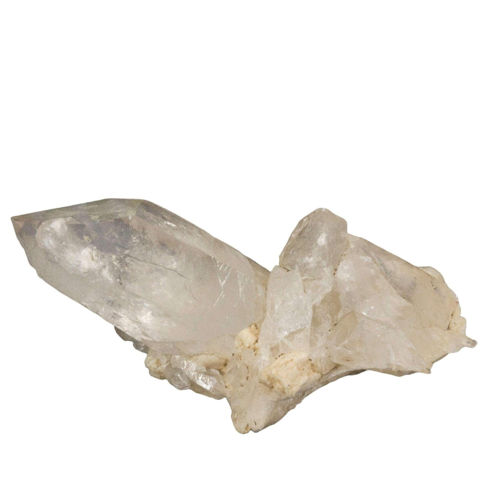 Clear Quartz Crystal Cluster Natural Point Formation