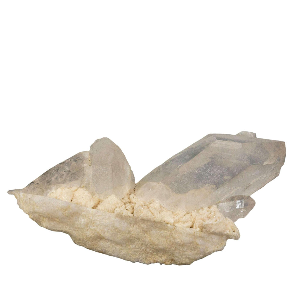 Clear Quartz Crystal Cluster Natural Point Formation