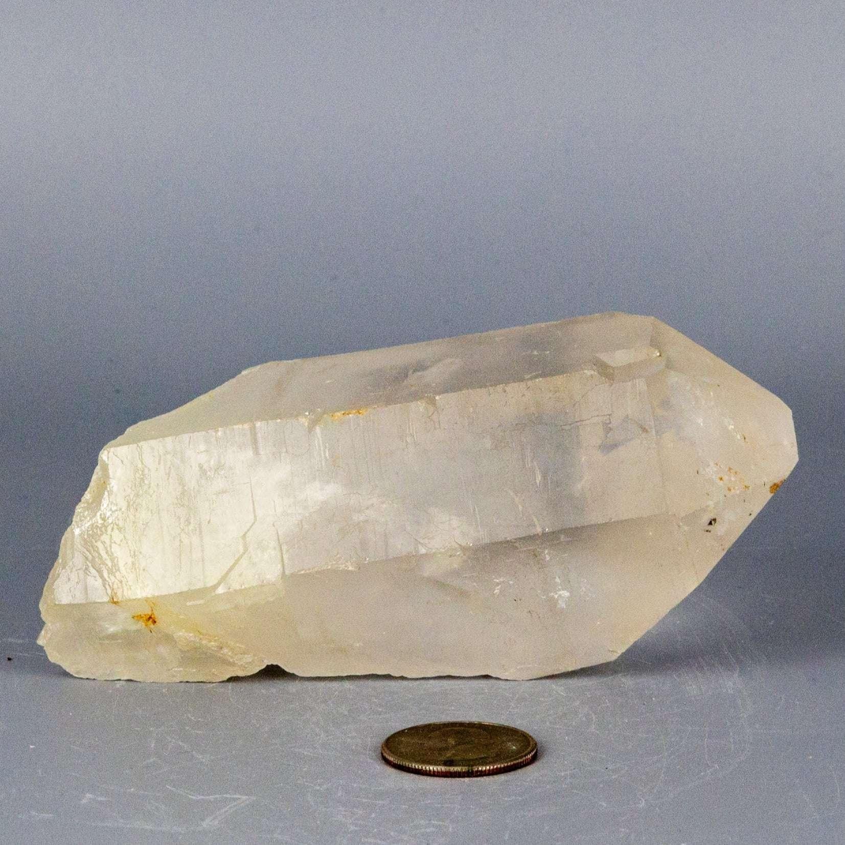 Clear Quartz Crystal Point XL Natural Single Terminated
