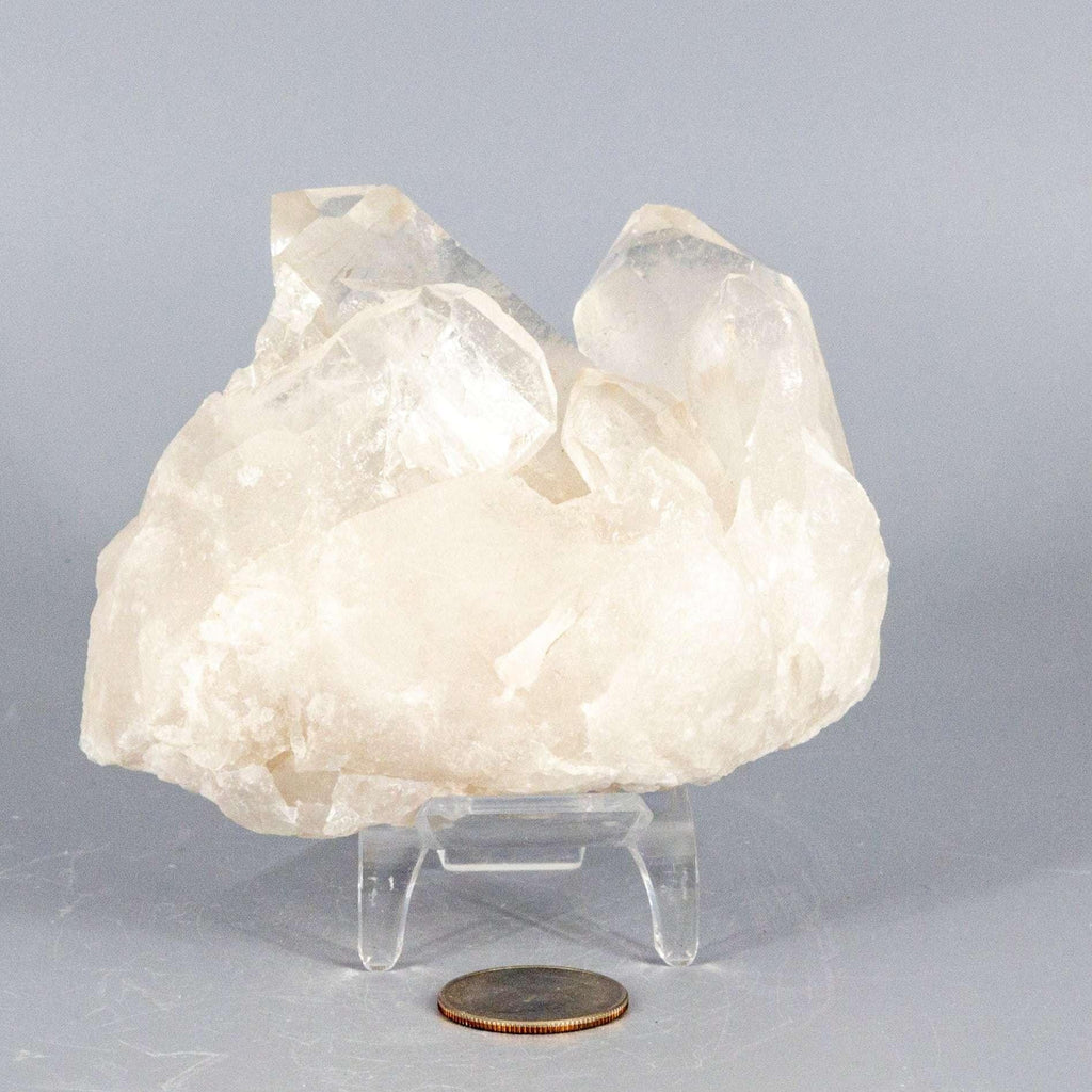 Clear Quartz Point Cluster | 472g Natural Crystal Specimen