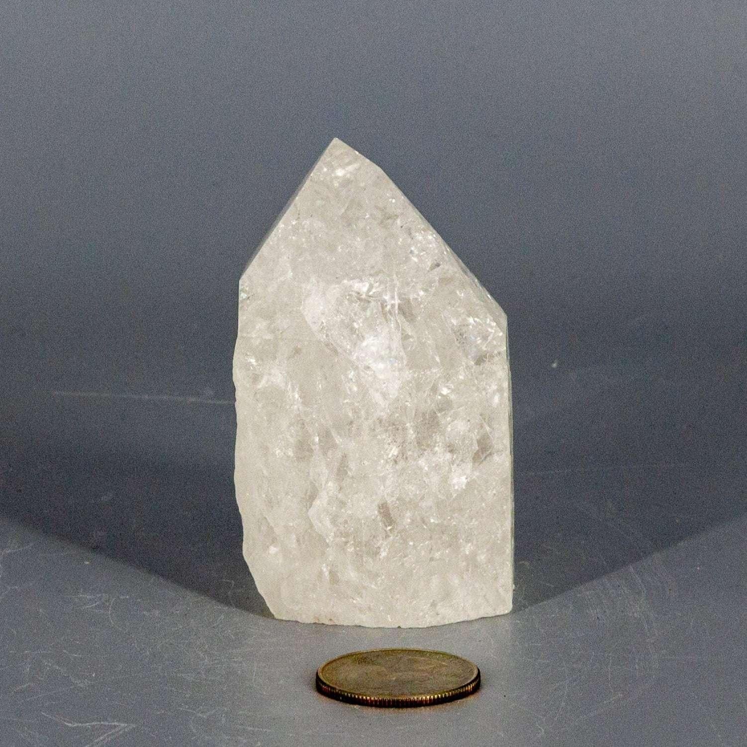 Crackle Quartz Point 234g 2.75 Inch Master Healer