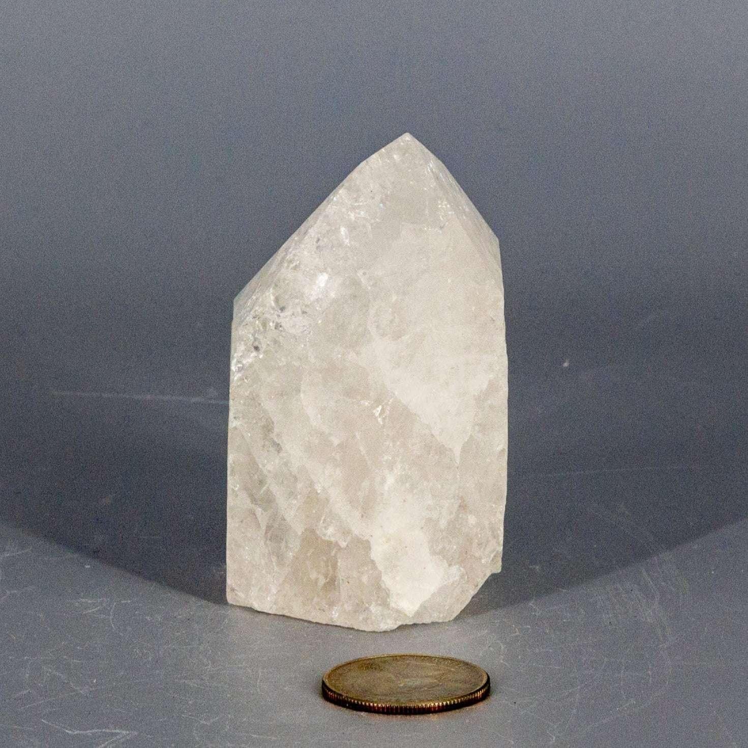 Crackle Quartz Point 234g 2.75 Inch Master Healer