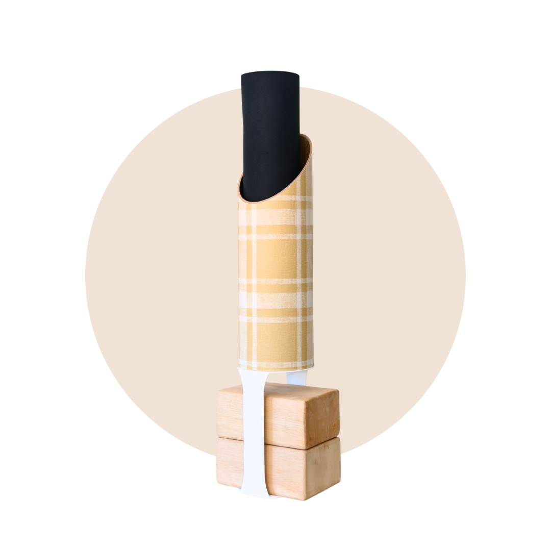 Yoga Storage Tube | Dad Plaid