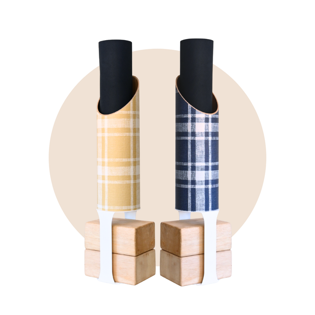 Yoga Storage Tube | Dad Plaid