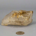 Enhydro Quartz Crystal Skeletal Elestial Point Specimen