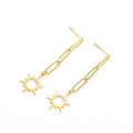 Star Dangle Earrings