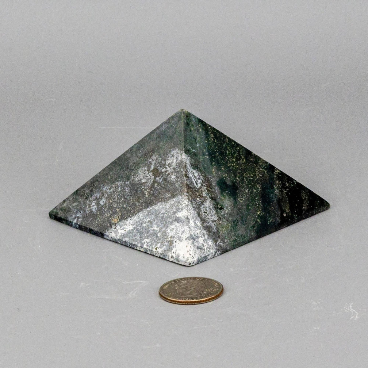 Green Jasper Pyramid