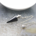 Silver Crystal Pendulums