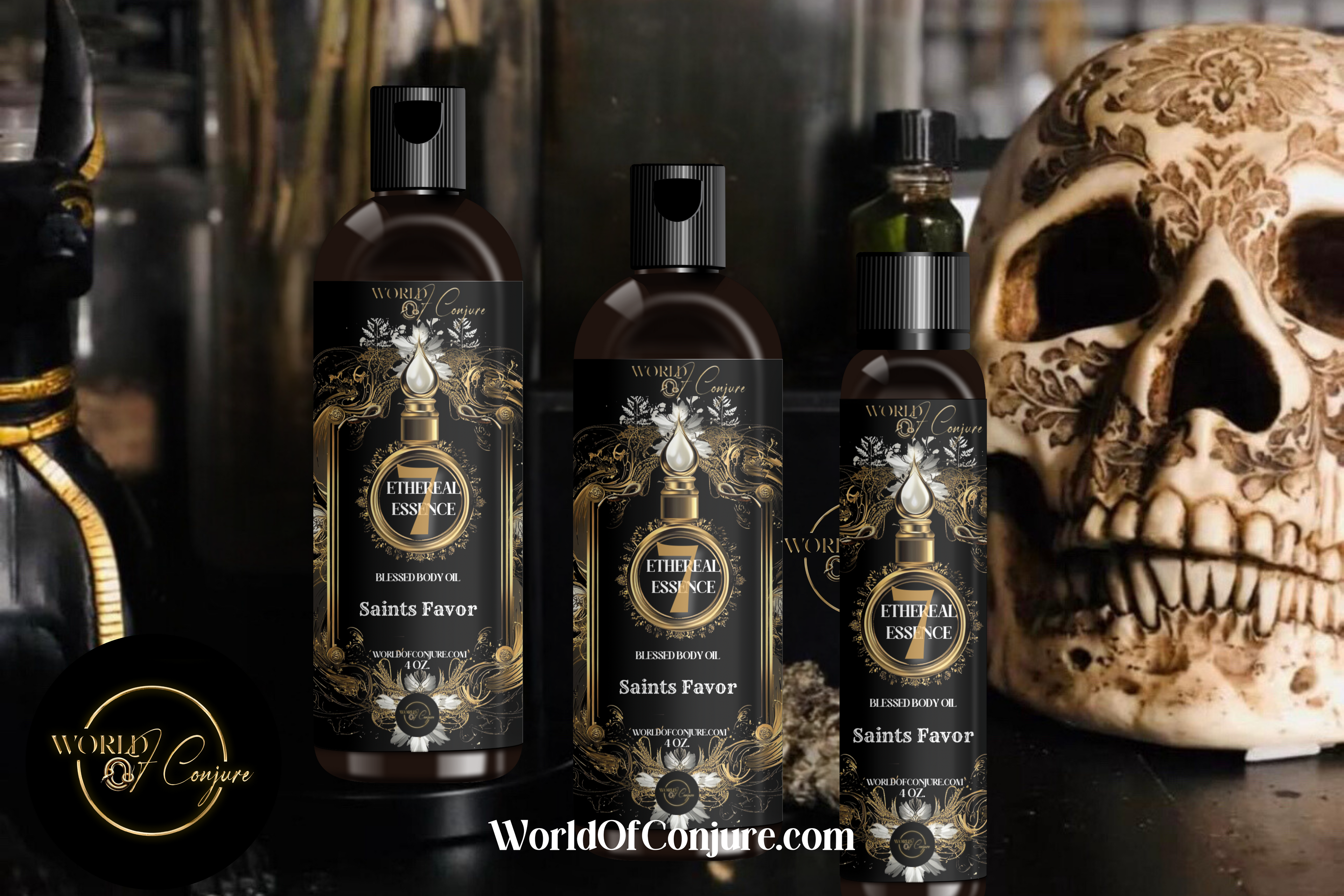 7 Saints Favor Spells | Body Oil