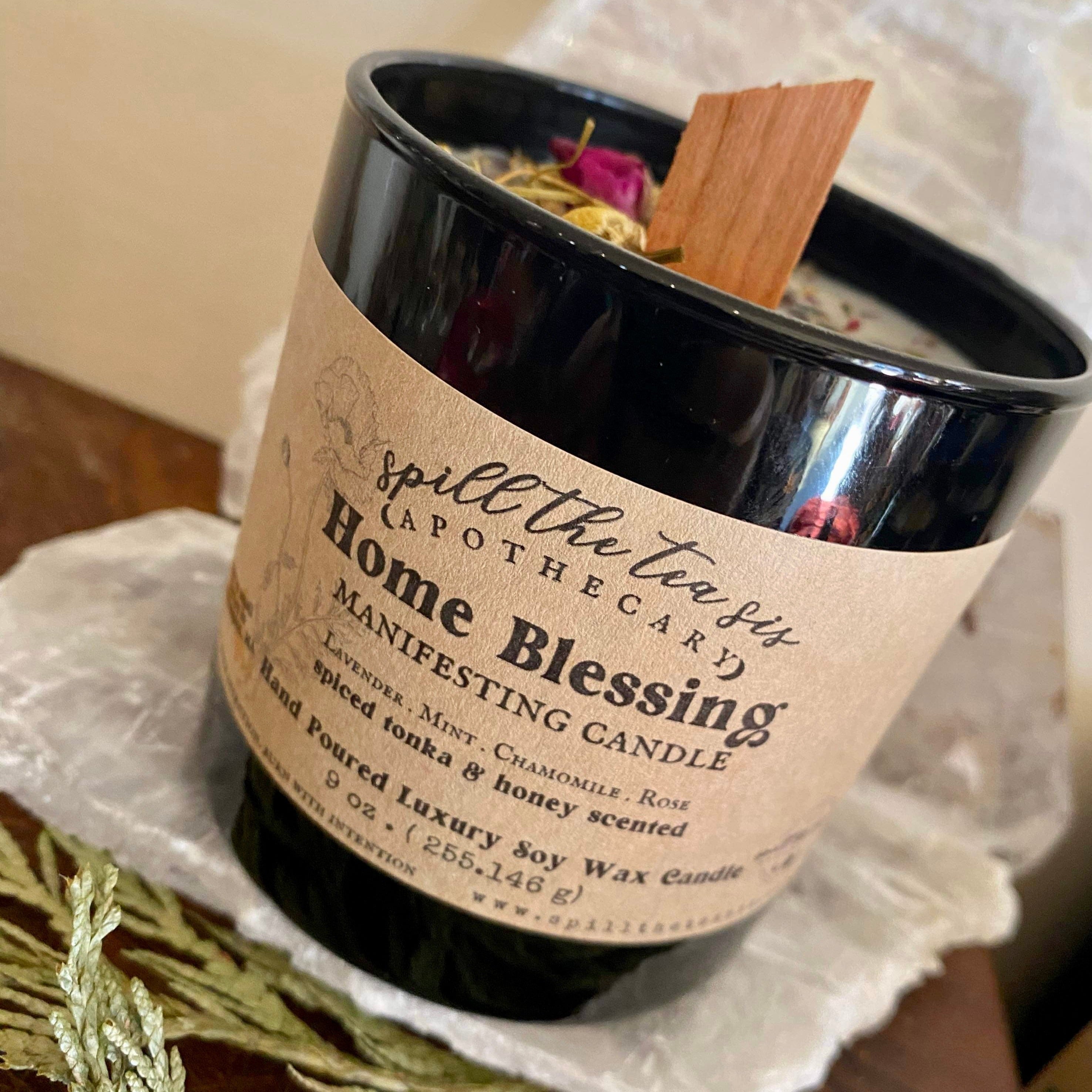 Home Blessings Intention Candle | New Home, New Job & New Beginnings