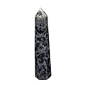Indigo Gabbro Crystal Tower Mystic Merlinite Stone