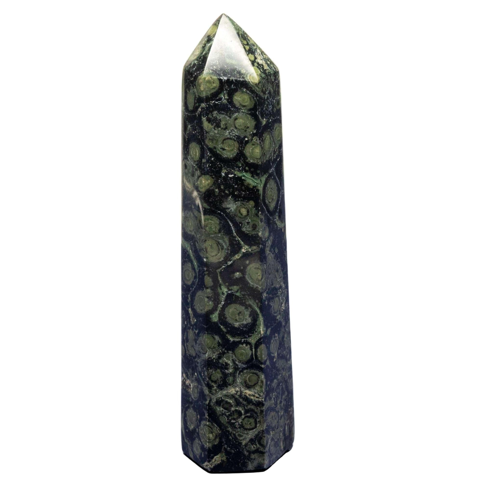 Kambaba Jasper Crystal Tower Root & Heart Chakra