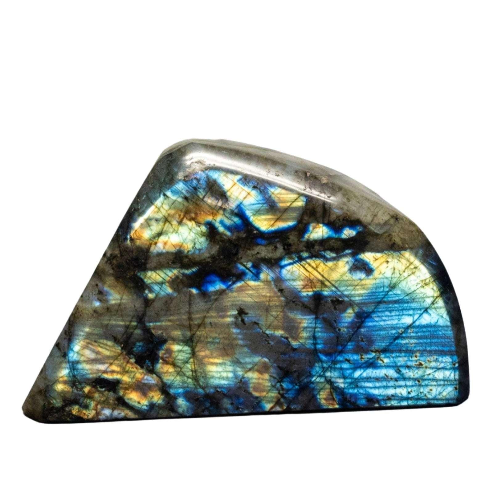 Labradorite Crystal Freeform Natural Polished Specimen