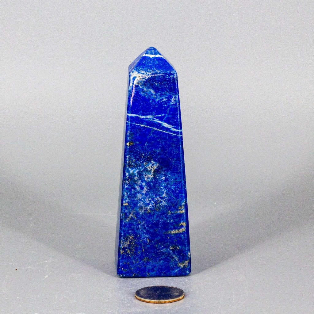 Lapis Lazuli Crystal Obelisk Tower for Wisdom & Truth