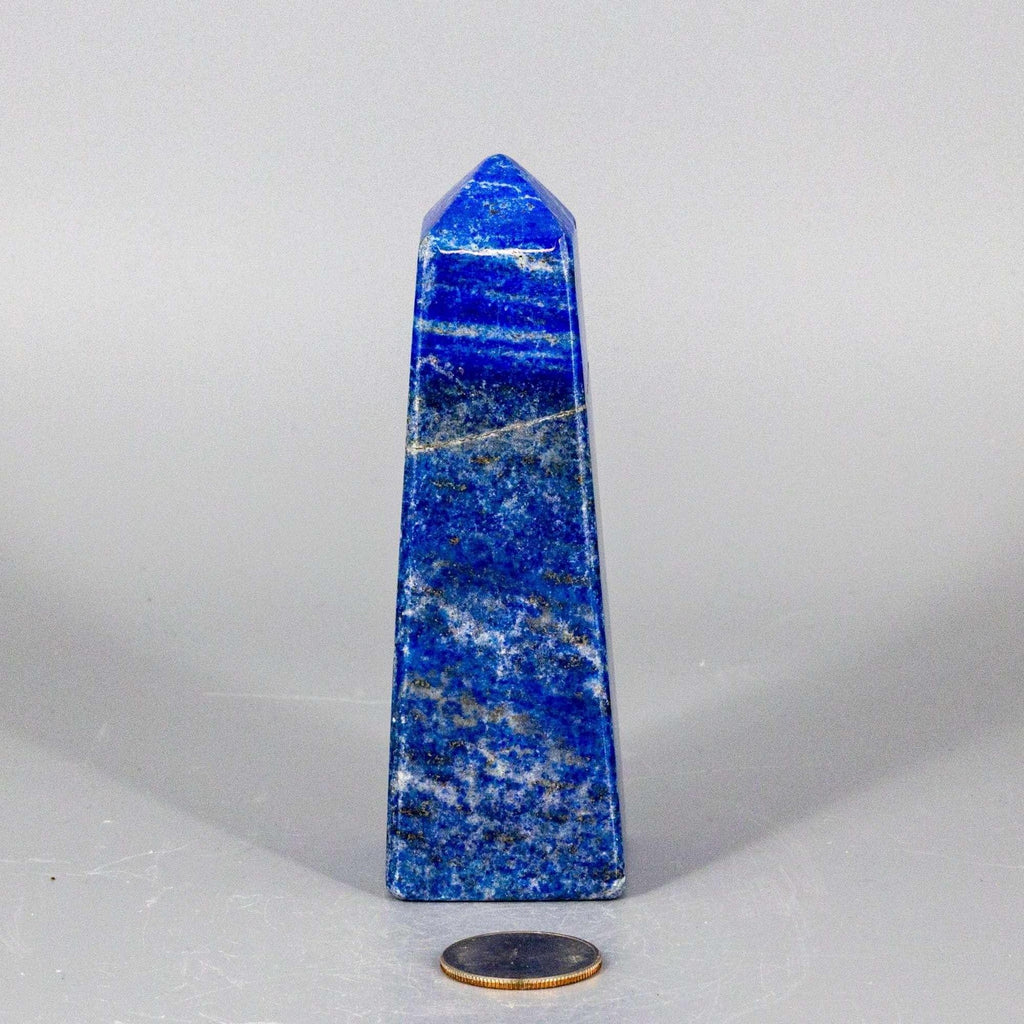 Lapis Lazuli Crystal Obelisk Tower for Wisdom & Truth