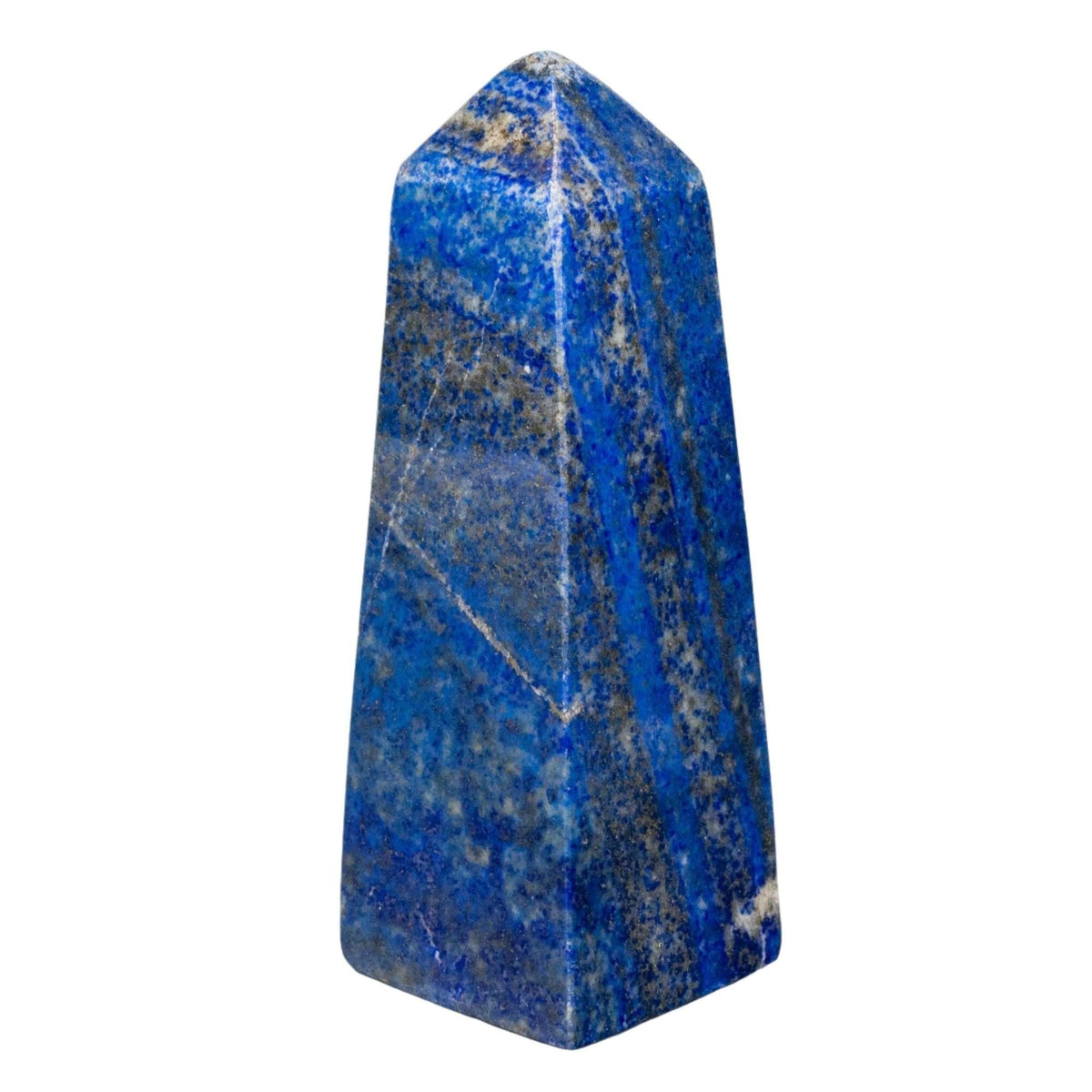 Lapis Lazuli Crystal Tower Obelisk Polished Gemstone
