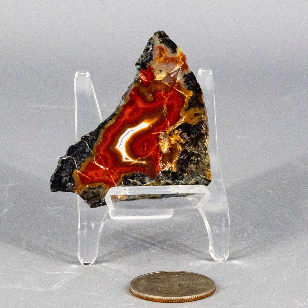 Moroccan Agate Geode Slice