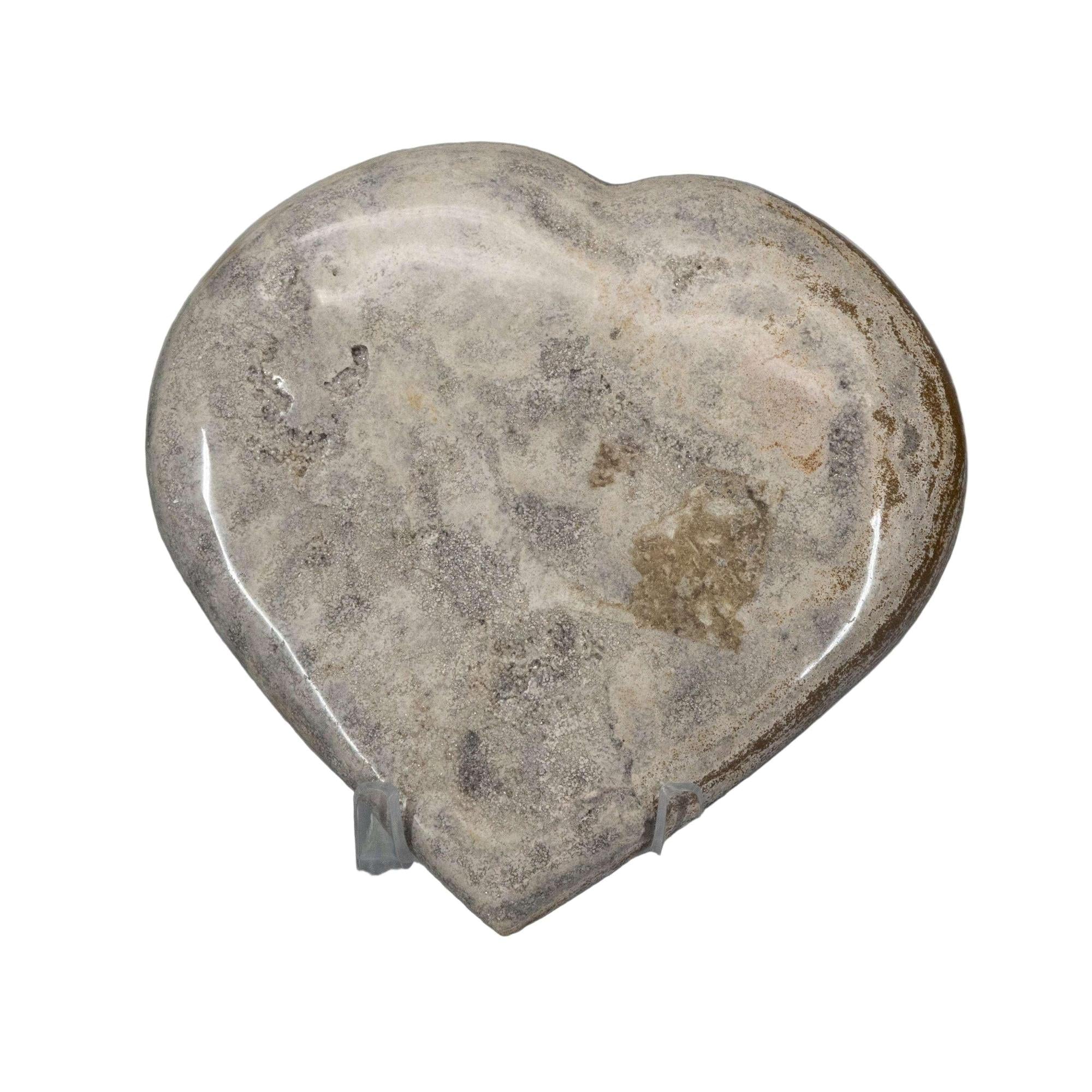 Ocean Jasper Crystal Carved Heart Madagascar