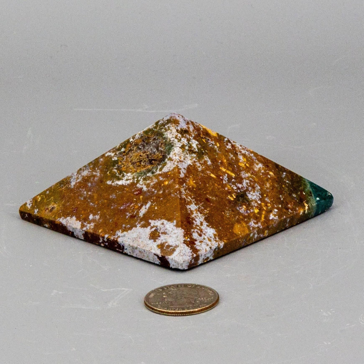 Ocean Jasper Crystal Pyramid Orbicular Madagascar Joy