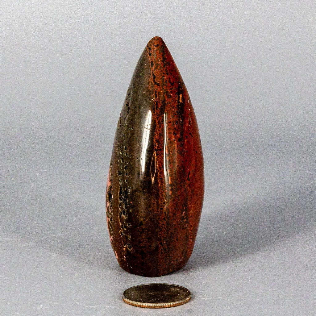 Ocean Jasper Crystal Torch Freeform Polished Collector