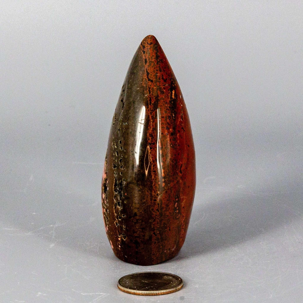 Ocean Jasper Crystal Torch Freeform Polished Collector
