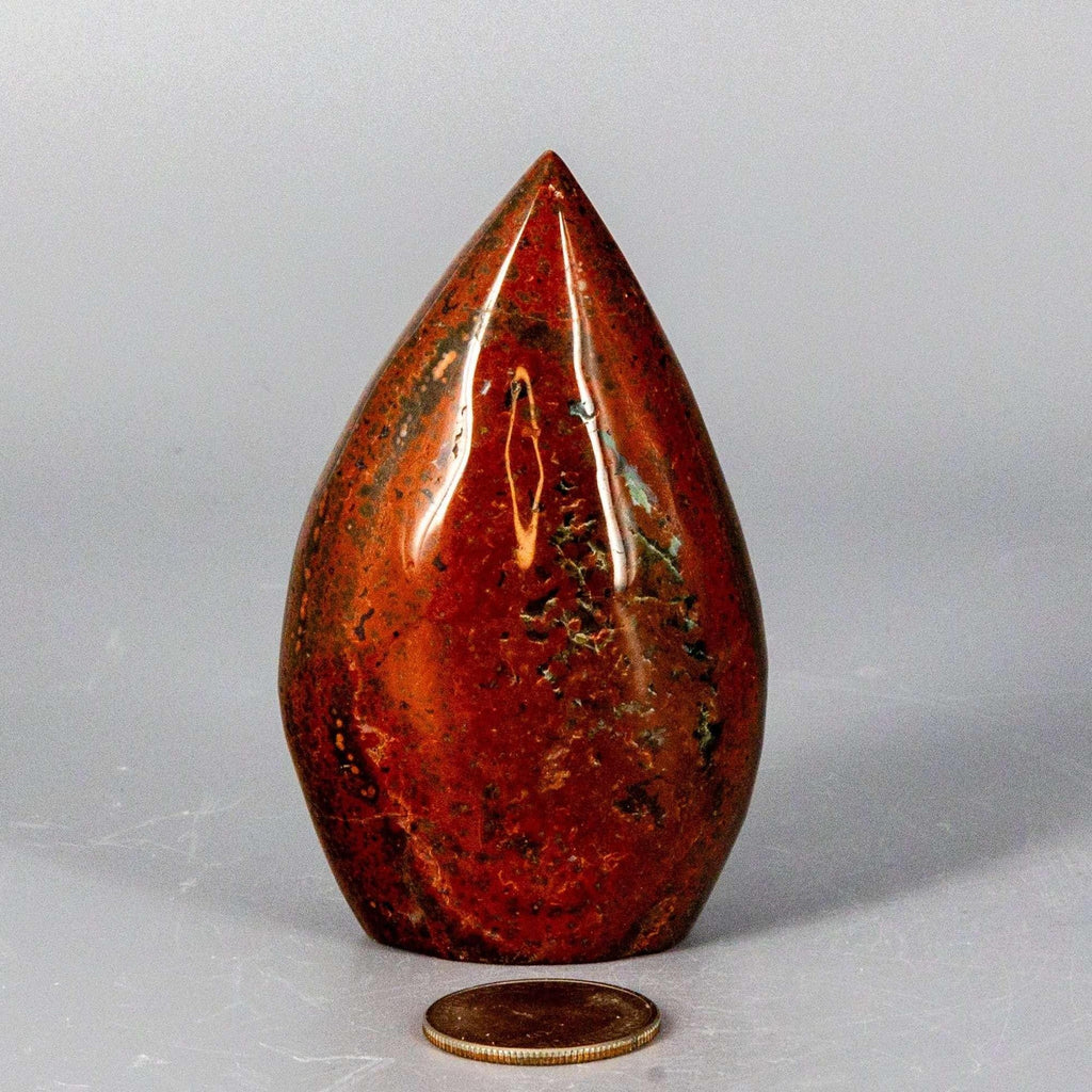 Ocean Jasper Crystal Torch Freeform Polished Collector