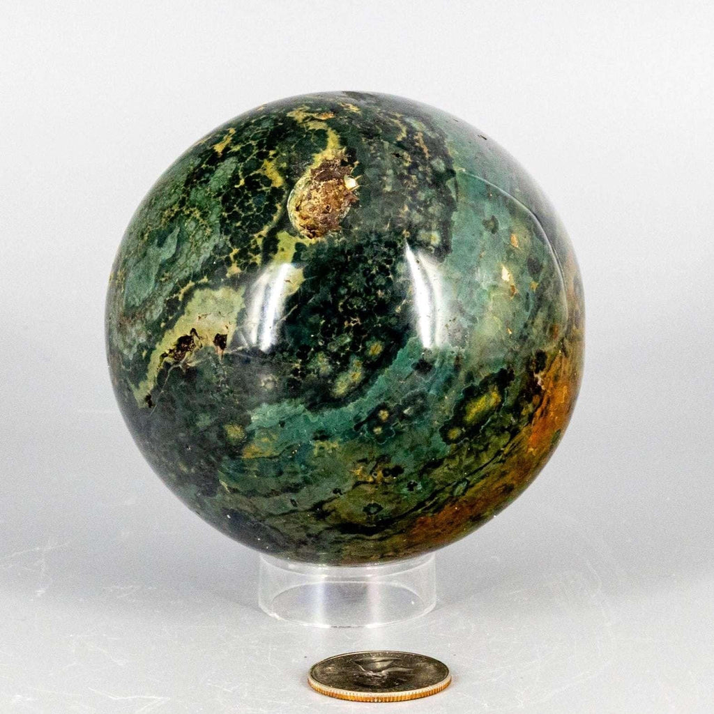 Ocean Jasper Sphere - 85mm (820g)
